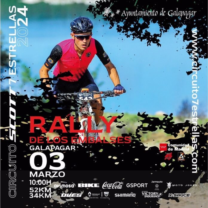 El Rally de los Embalses celebra su 26ª edición con una marcha familiar ciclista como principal novedad