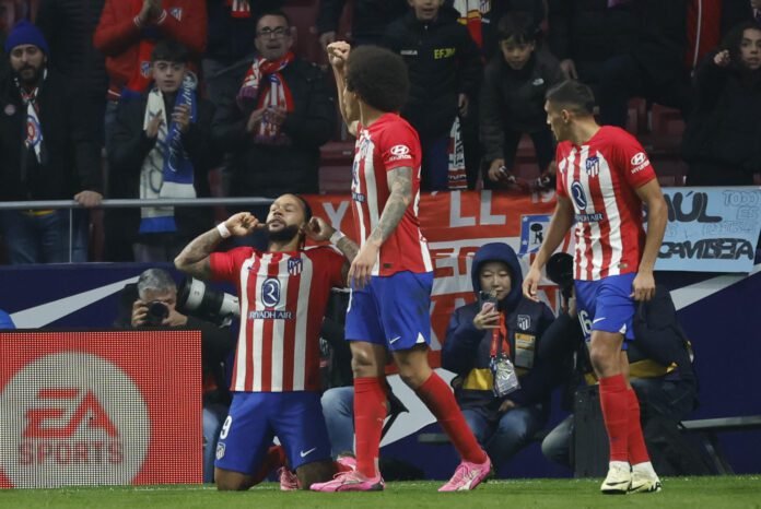 2-1. Memphis y Griezmann, al rescate en el minuto 90