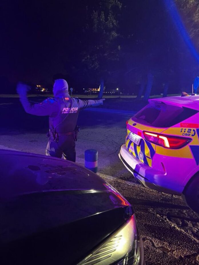 conductor que circuló anoche varios kilómetros