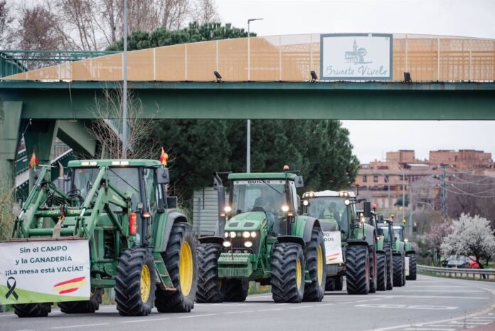 protestas de agricultores Madrid
