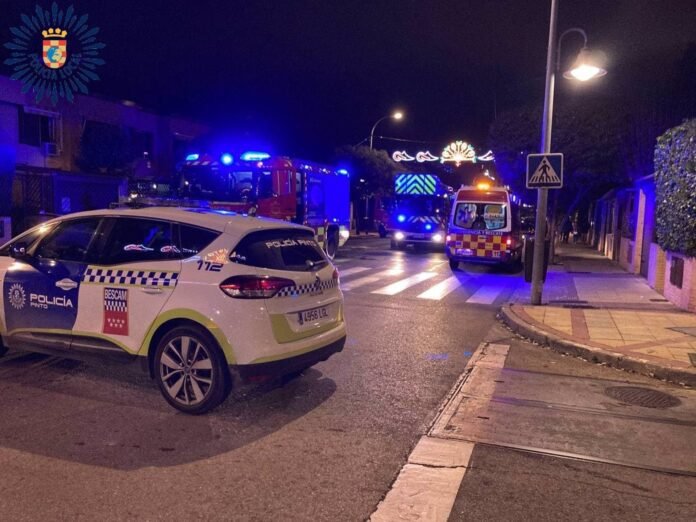Sucesos.- Detenido un hombre que quería robar en restaurante de Pinto pero no cabía por el butrón que realizó