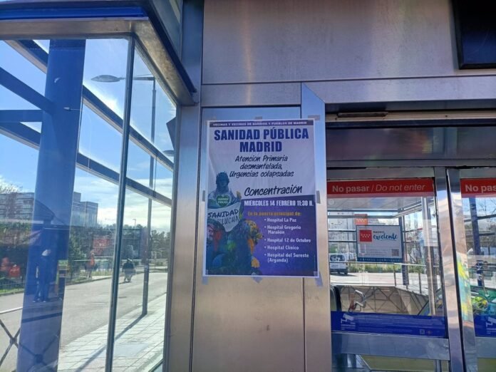 Vecinos protestarán mañana frente a cinco hospitales por el desmantelamiento de Primaria y el colapso de Urgencias