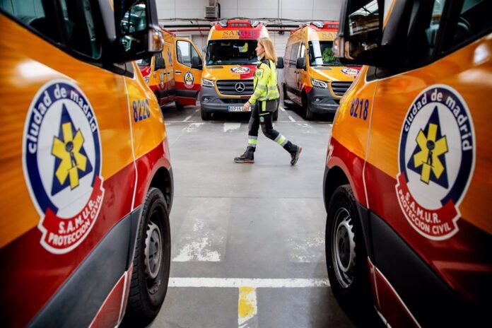 herido motorista en la m40 herido motorista en la m40