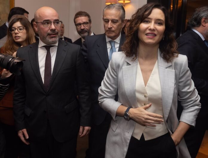 Ayuso protagoniza un Desayuno Madrid de Europa Press