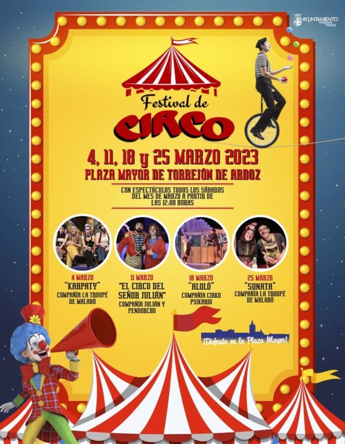 Torrejón.- El circo llega este sábado a la Plaza Mayor con 'Circo Chicharrón', de la compañía Chimichurri