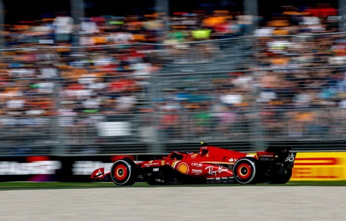 victoria de carlos sainz en australia