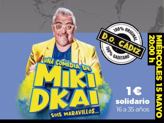 El Teatro José María Rodero acoge la comedia de Miki Dkai 'Sois maravillosos' El Teatro José María Rodero acoge la comedia de Miki Dkai 'Sois maravillosos'