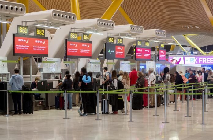 Madrid-Barajas cierra mayo con más de 5,6 millones de pasajeros, un 12,4% más