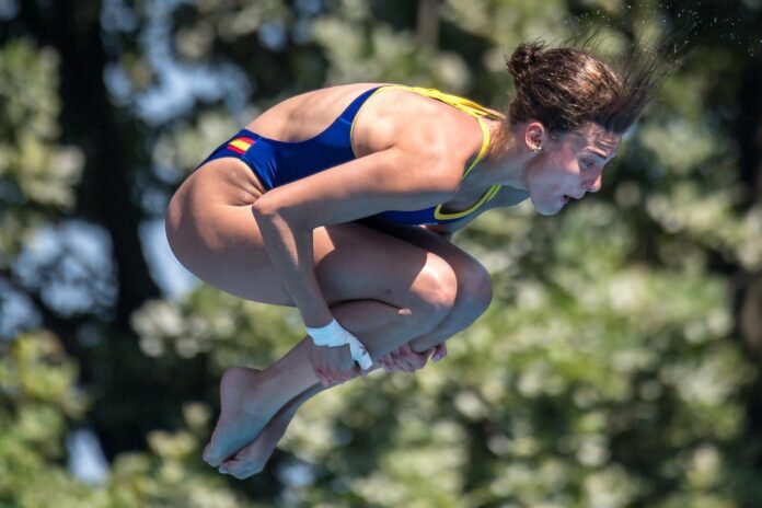 Ana Carvajal se proclama campeona de Europa en la plataforma individual de 10 metros