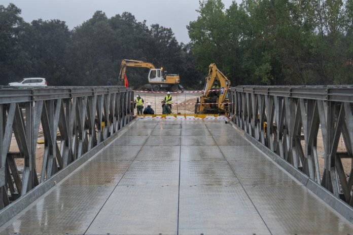 Los puentes de Aldea del Fresno afectados por la DANA de septiembre de 2023 se inaugurarán este verano