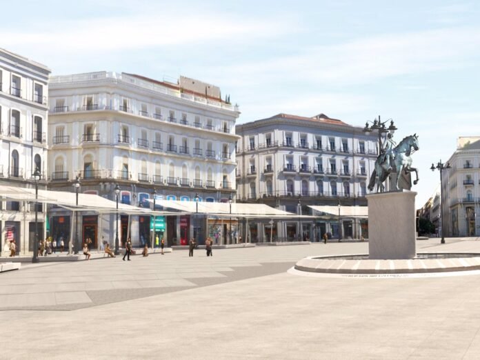 Los toldos de la Puerta del Sol llegarán en el verano de 2025 tras el visto bueno de la Comisión Local de Patrimonio Los toldos de la Puerta del Sol llegarán en el verano de 2025 tras el visto bueno de la Comisión Local de Patrimonio