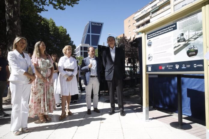 Un jardín de lluvia de biorretención y pavimento permeable, innovaciones del proyecto piloto de Madrid Nuevo Norte