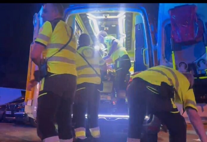 Herida una mujer al sufrir quemaduras en el 70% de su cuerpo en un incendio de un local de copas en Villaverde